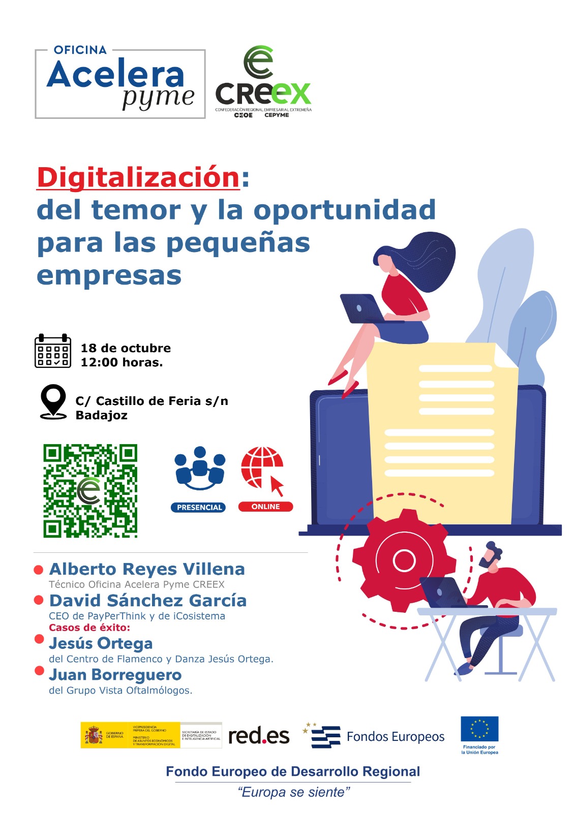 Jornada informativa en DIGITALIZACIÓN: Del temor y la oportunidad para las pequeñas empresas