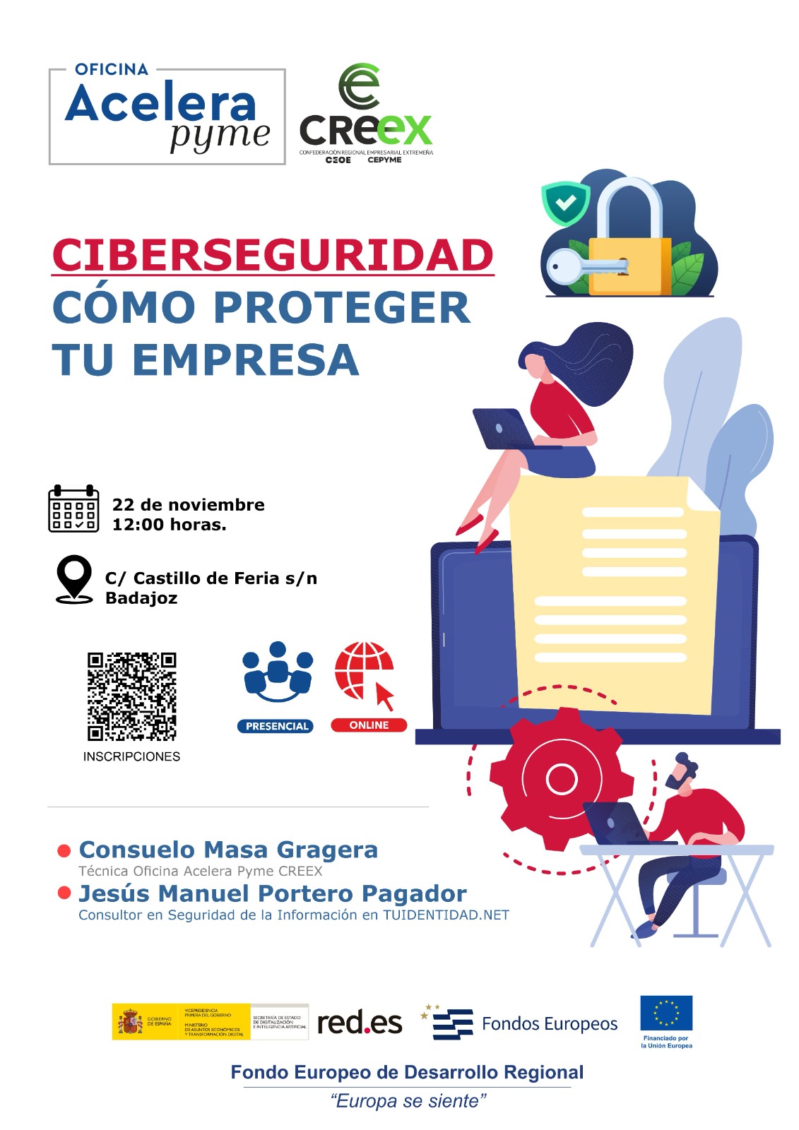 CIBERSEGURIDAD PARA AUTÓNOMOS Y PYMES:   CÓMO PROTEGER TU NEGOCIO EN EL MUNDO DIGITAL