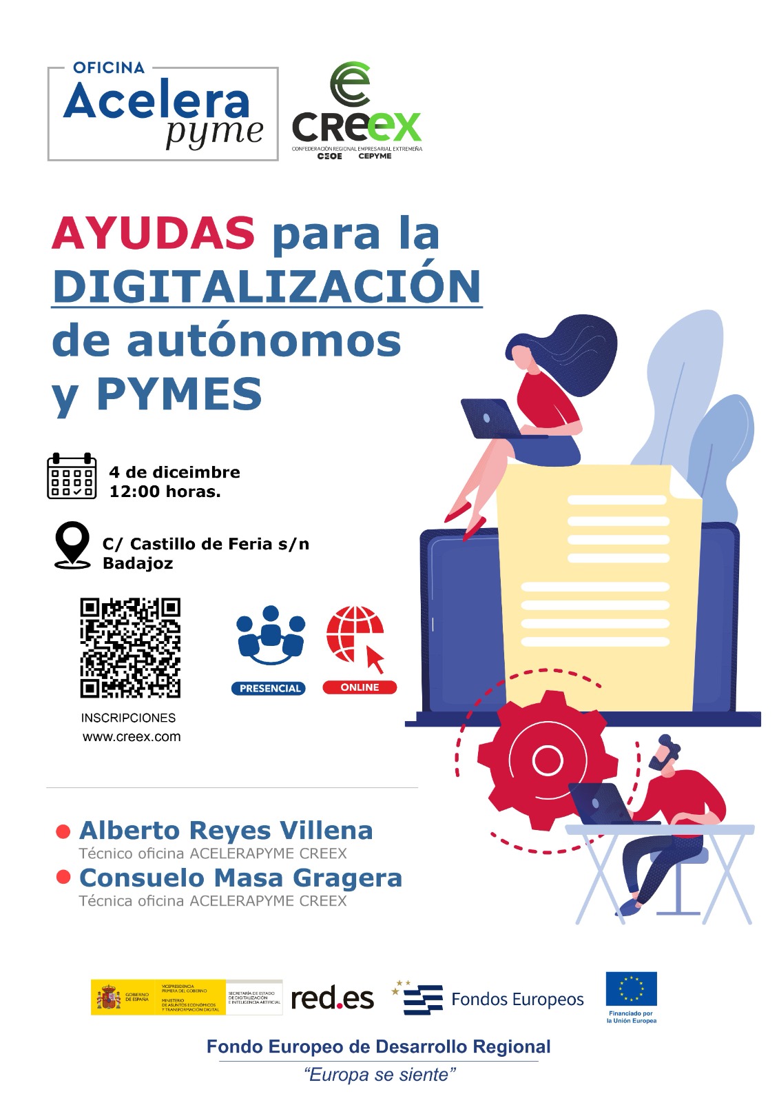 AYUDAS PARA LA DIGITALIZACIÓN DE AUTÓNOMOS Y PYMES