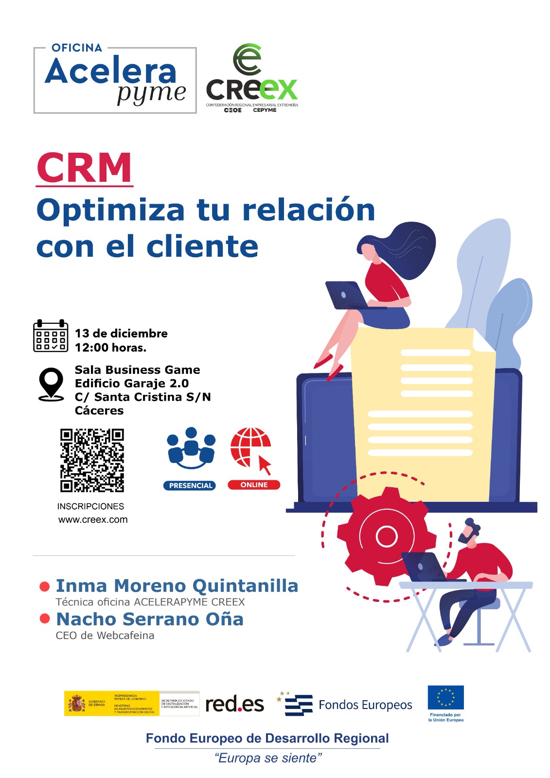 Jornada online: CRM, OPTIMIZA TU RELACIÓN CON EL CLIENTE
