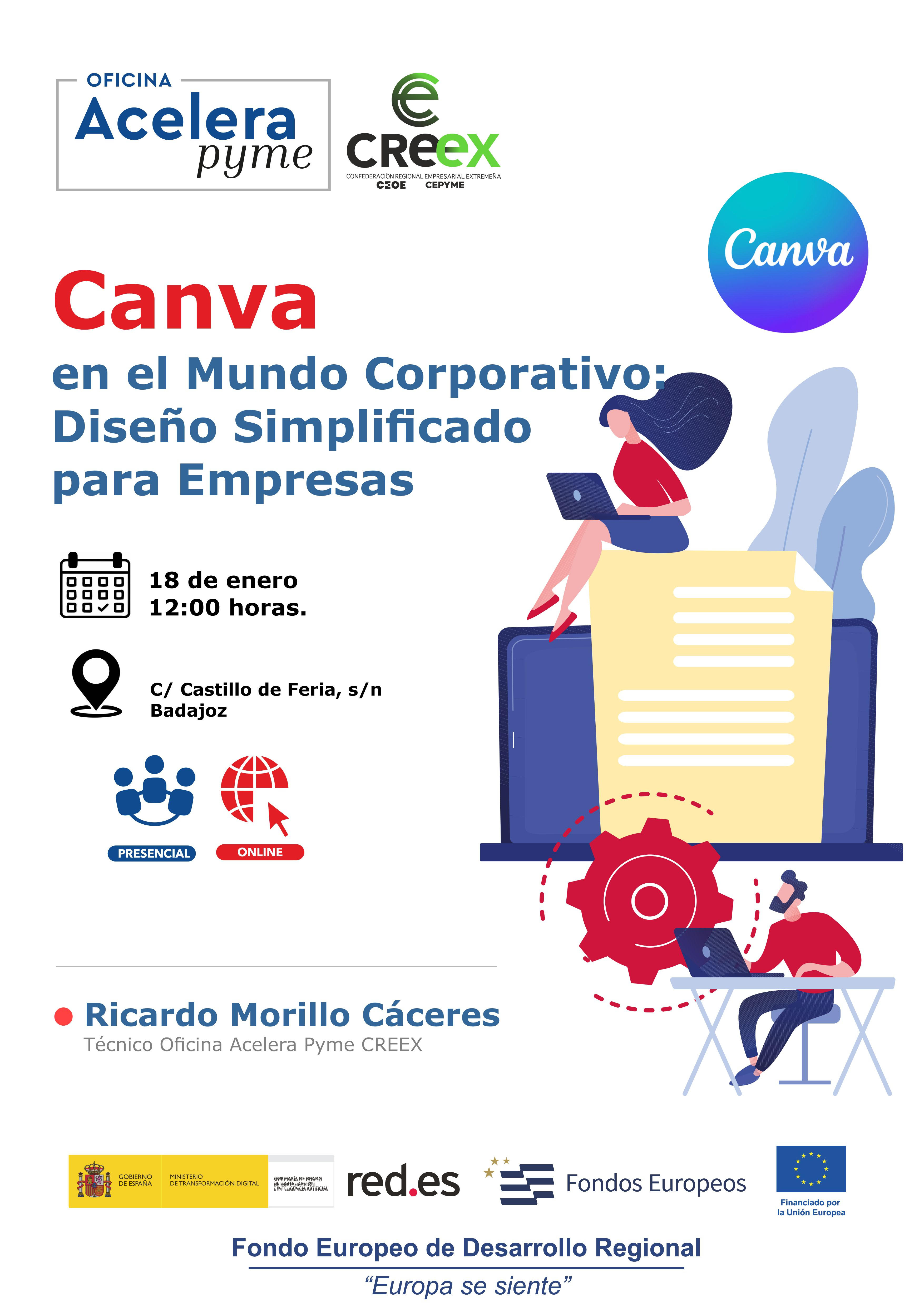 CANVA EN EL MUNDO CORPORATIVO:  DISEÑO SIMPLIFICADO PARA LAS EMPRESAS