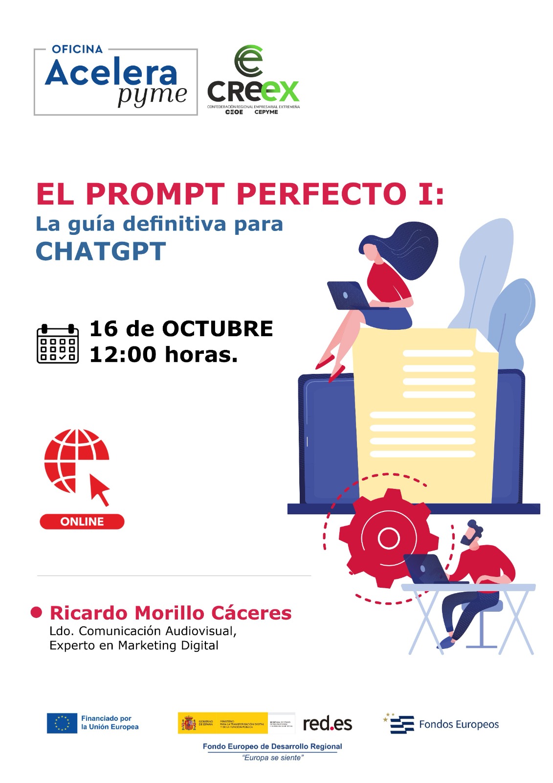 Jornada Informativa: "El Prompt Perfecto I: La Guía Definitiva para ChatGPT"