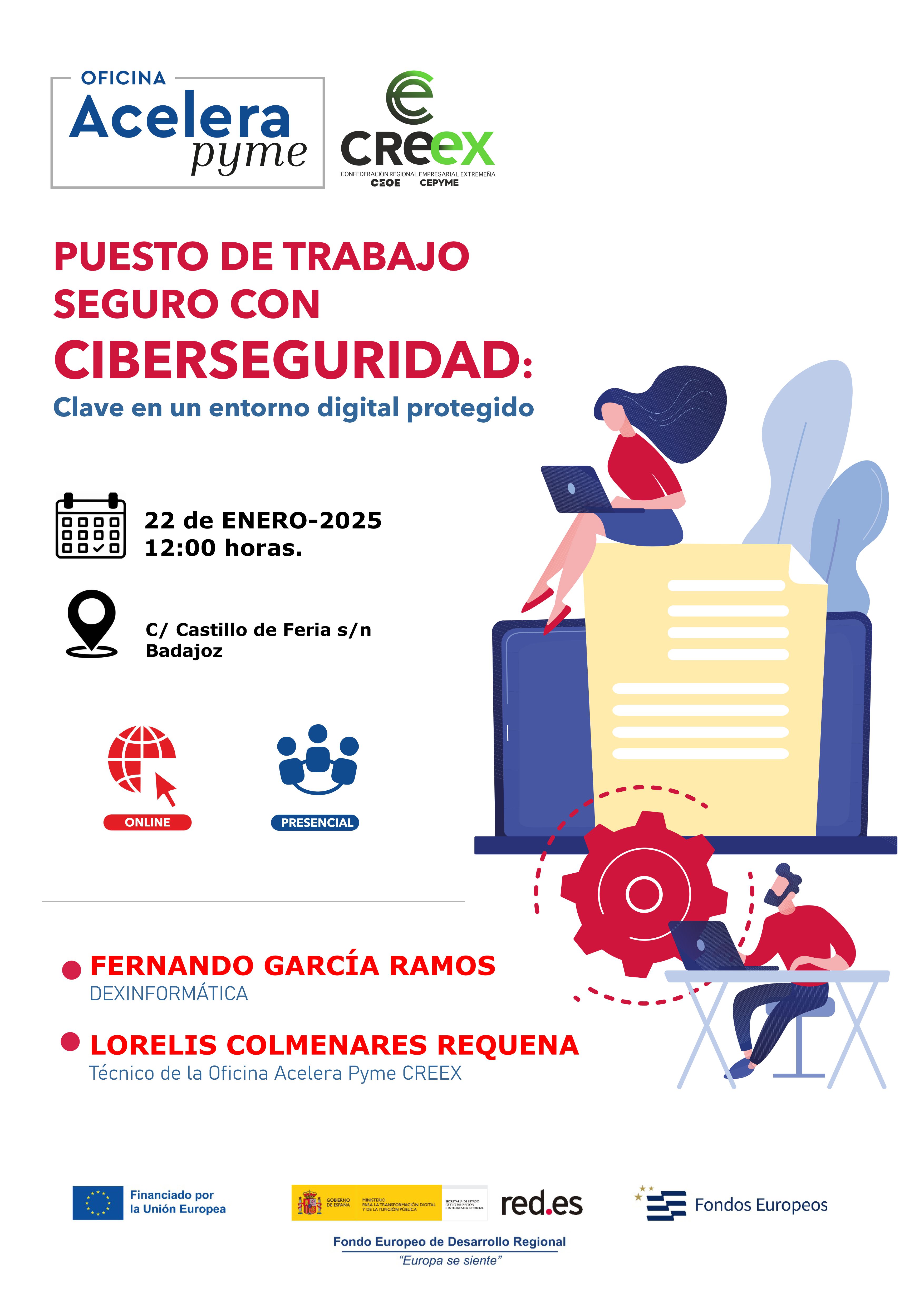 Jornada: Puesto de Trabajo Seguro con Ciberseguridad
