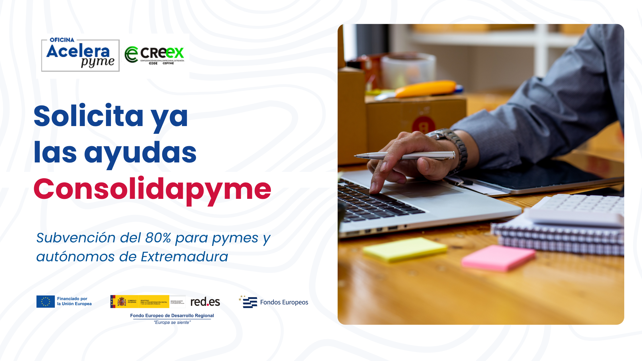 Subvenciones del 80% para pymes y autónomos en Extremadura