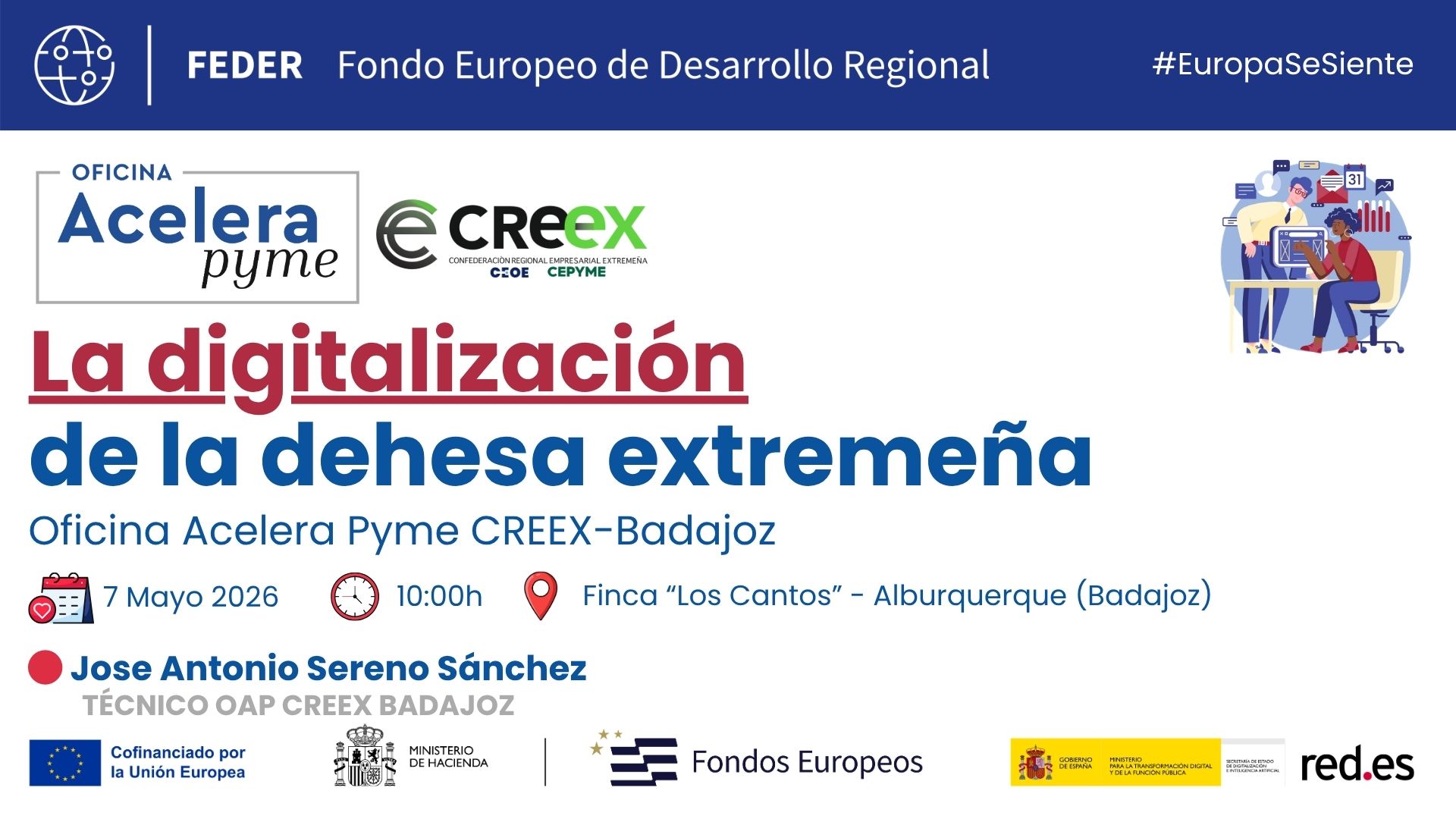 Digitalización dehesa extremeña | Acelera Pyme Badajoz