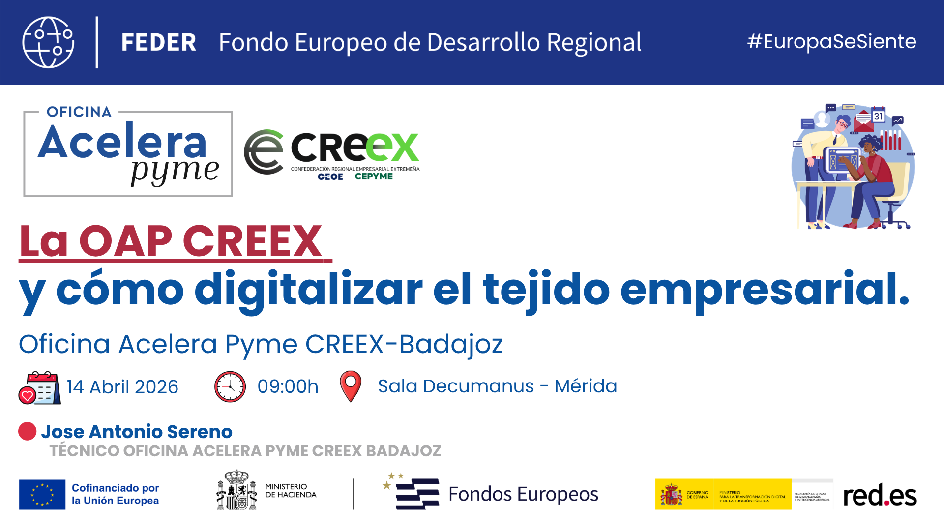Digitalización de empresas | Acelera Pyme Badajoz