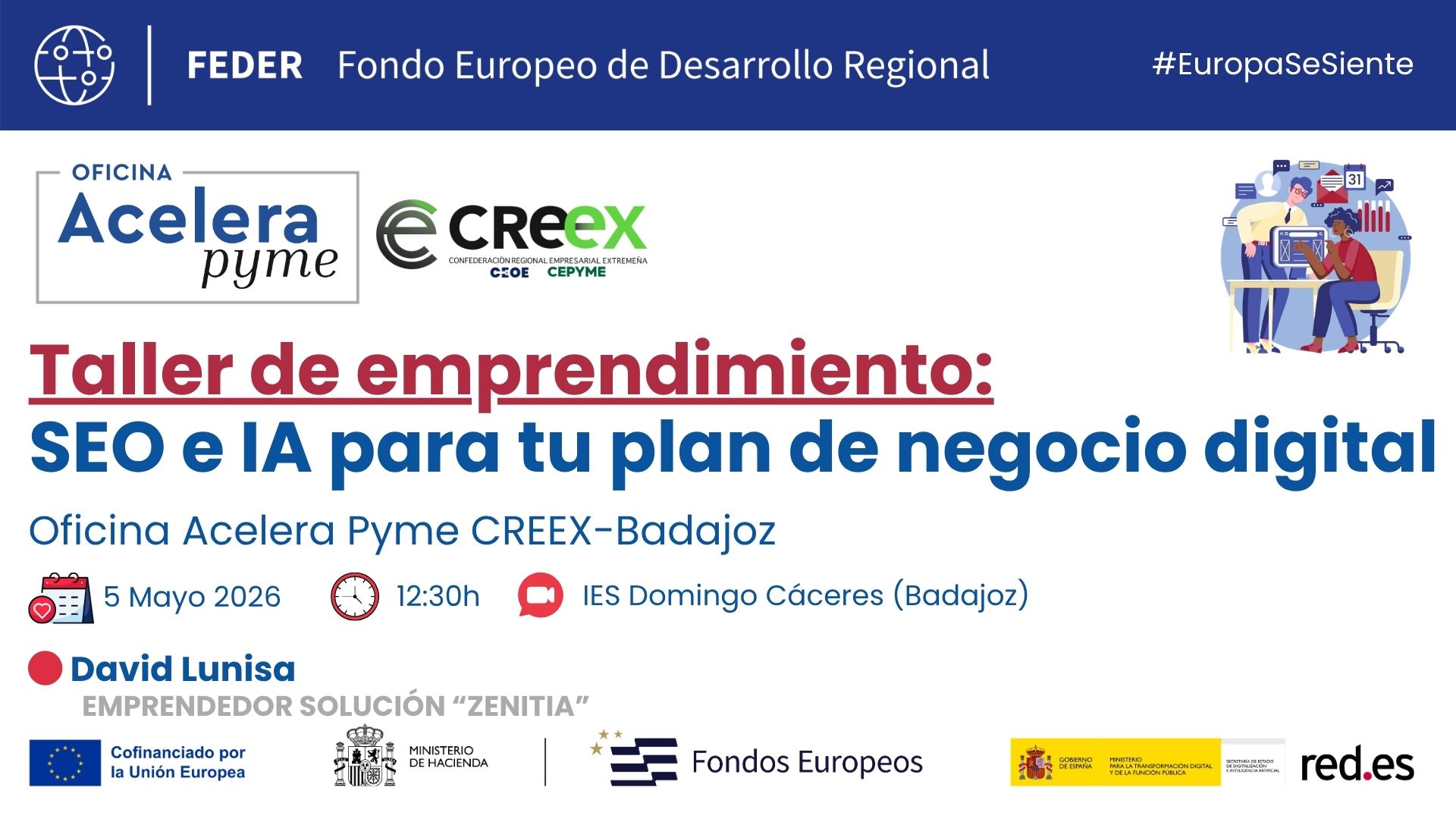 Emprendimiento Digital | Acelera Pyme Badajoz