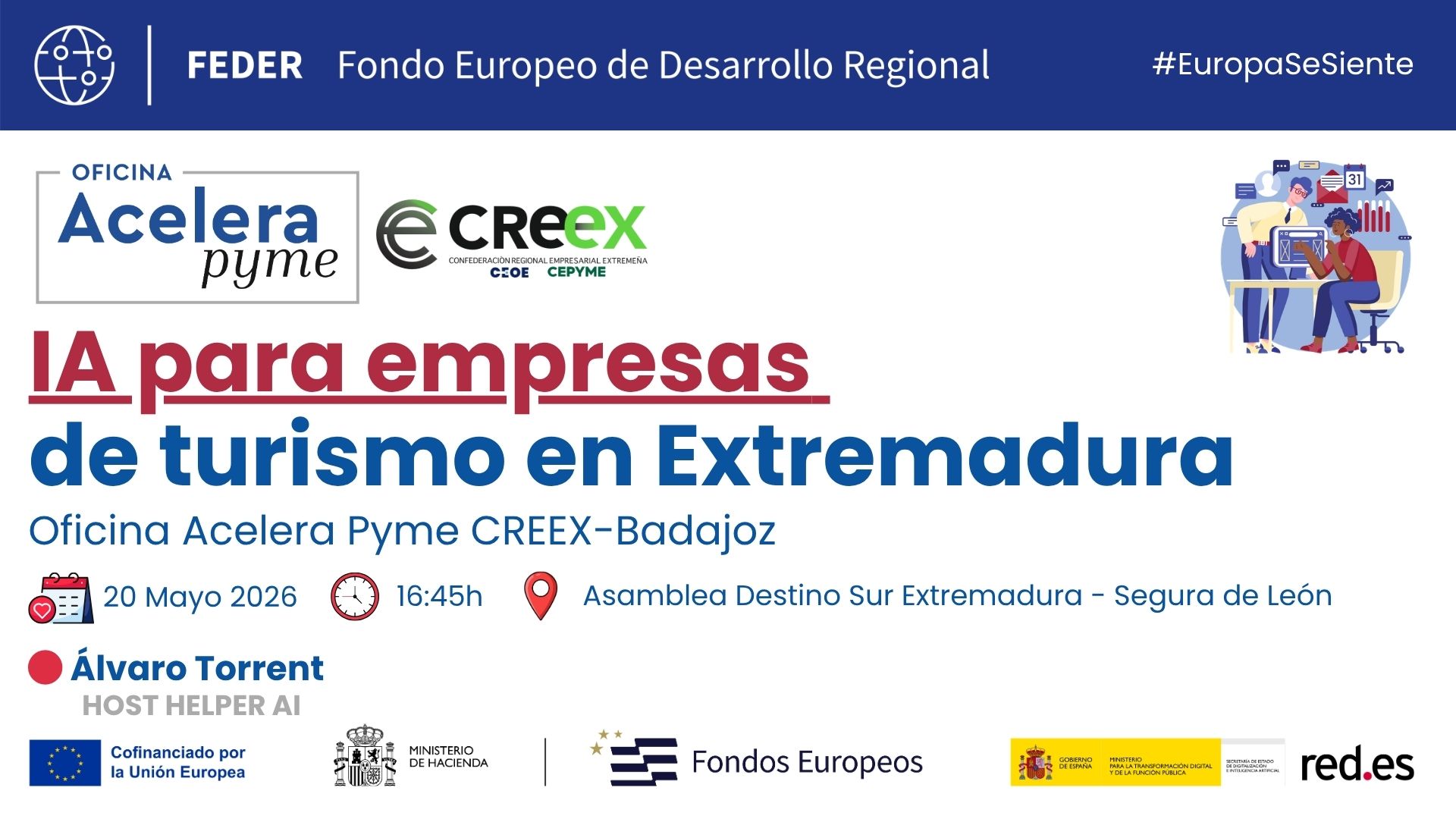 IA Empresas Turismo | Acelera Pyme Badajoz